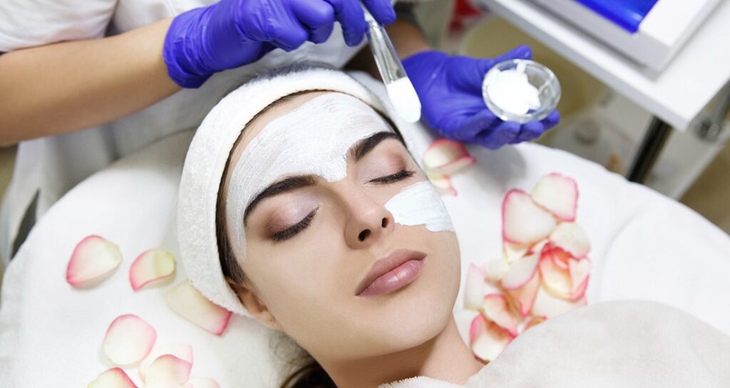 Hydrafacial treatment